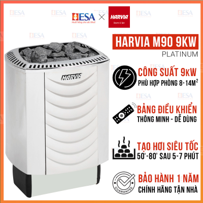 Máy Xông Hơi Khô Cao Cấp Harvia Sound M90 9kW Chính Hãng Từ Phần Lan