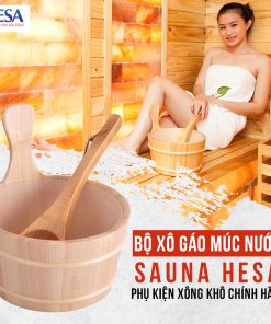 Alternative view of Bộ Đôi Xô Gỗ và Gáo Gỗ Múc Nước HESA